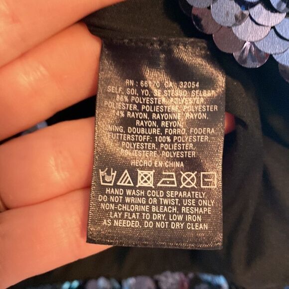 Anthropologie Leifsdottir Sequin Formal Blouse - Picture 6 of 9